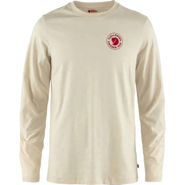 1960 Logo T-shirt LS M Grey-Melange XS