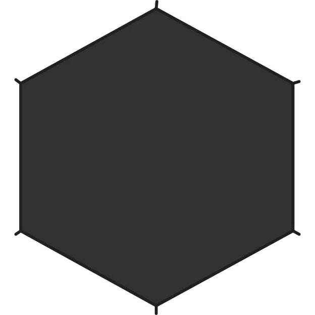 Dome 2 Footprint Black 2 Person