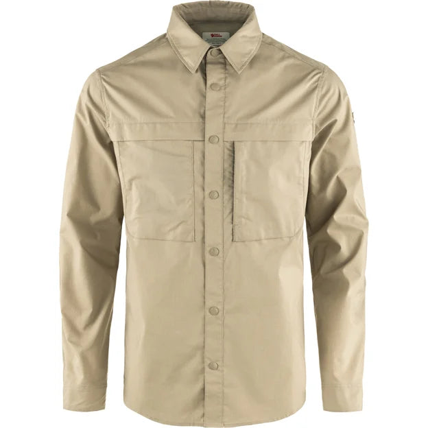 Abisko Trail Shirt LS M Dark Grey XS