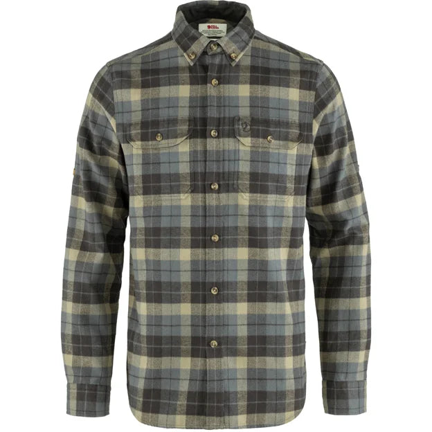 Singi Heavy Flannel Shirt M Dark Sand XS