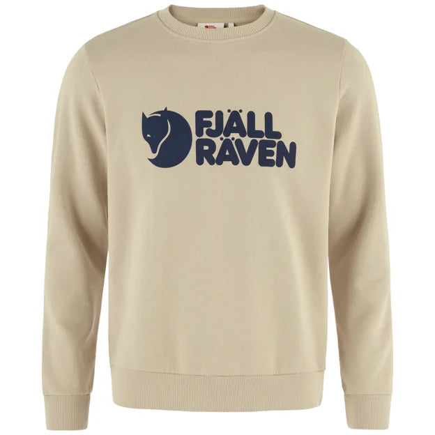 Fjällräven Logo Sweater M Grey-Melange XS
