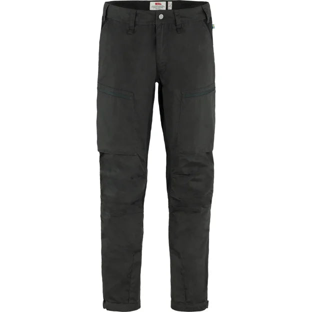 Abisko Lite Trekking Trousers M Reg Dark Olive-Dark Olive 42