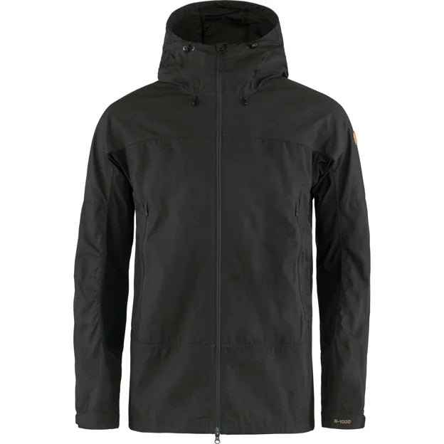Abisko Lite Trekking Jacket M Dark Grey-Black XS