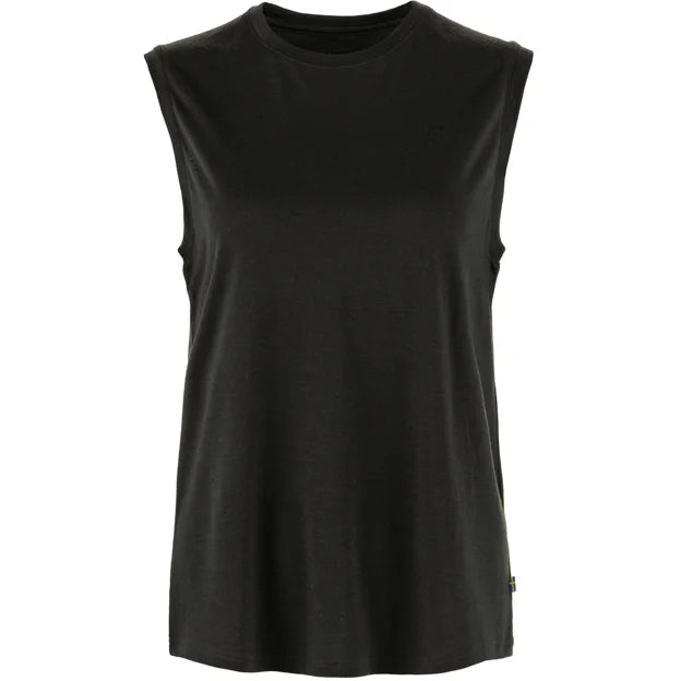 Abisko Wool Tank Top W Dark Navy XXS