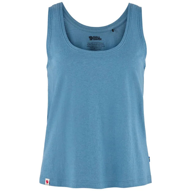 Hemp Blend Tank Top W Chalk White XXS