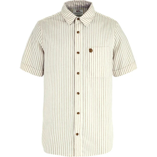 Övik Travel Shirt SS M Sand Stone XS