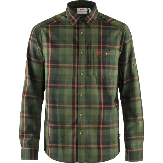 Fjällglim Relaxed Shirt M Autumn Leaf XS
