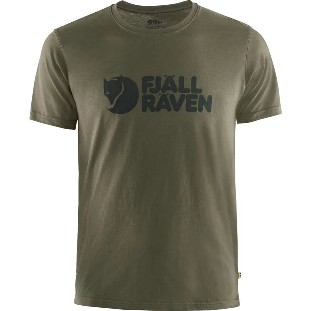 Fjällräven Logo T-shirt Ochre XS