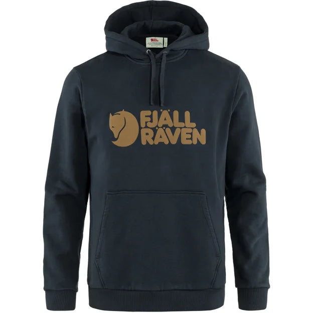 Fjällräven Logo Hoodie M Grey-Melange XS