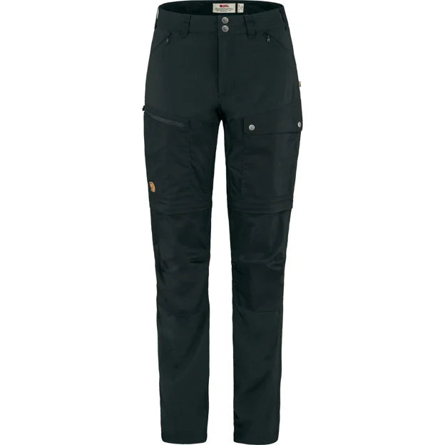 Abisko Midsummer Zip Off Trousers W Black 34