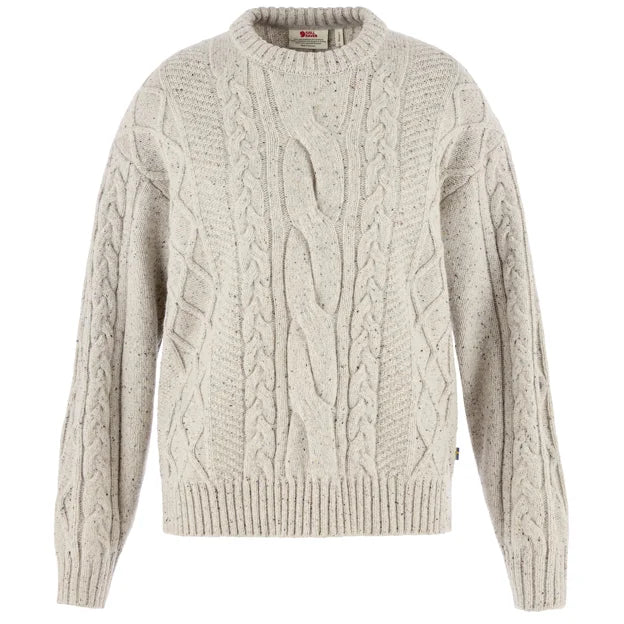 Övik Cable Knit W Fog XXS