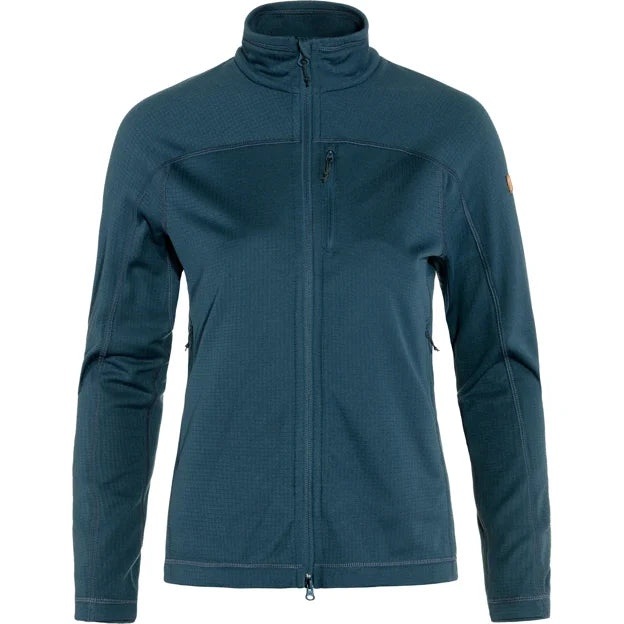 Abisko Lite Fleece Jacket W Terracotta Brown XXS