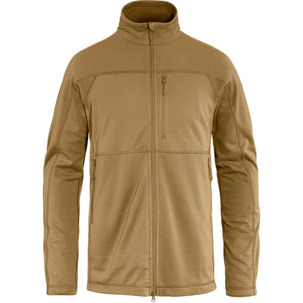 Abisko Lite Fleece Jacket M Buckwheat Brown XS