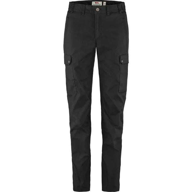 Stina Trousers W Black 34/SHORT