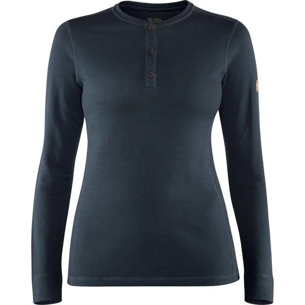 Singi Merino Henley W Dark Garnet XXS