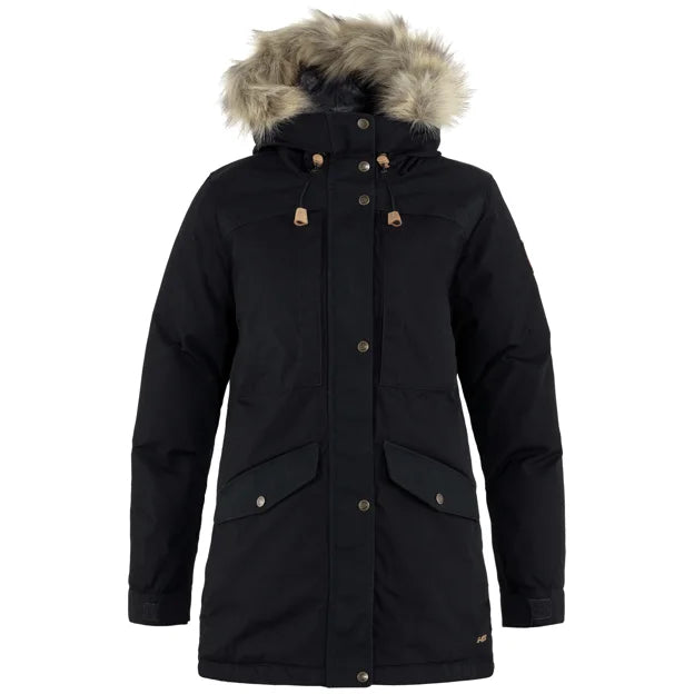 Singi Down Jacket W Buckwheat Brown XXS