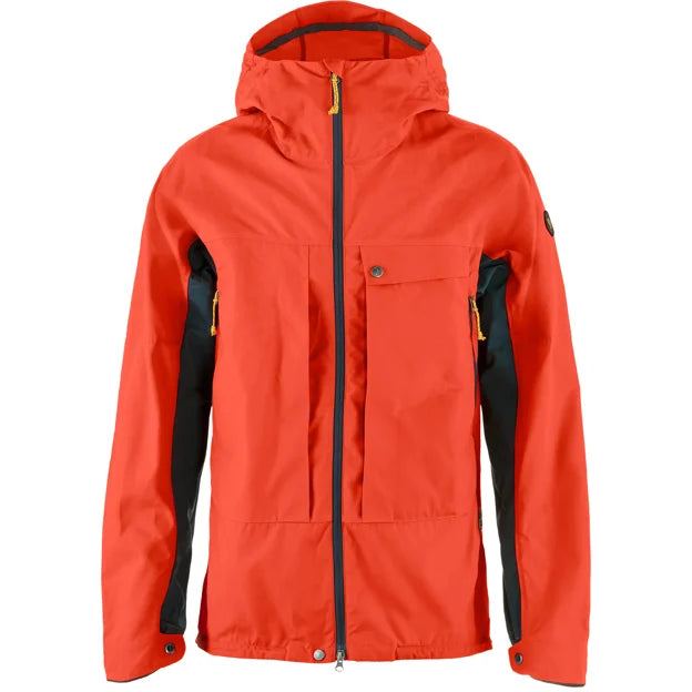 Bergtagen G-1000 Jacket M Flame Orange-Mountain Blue XS