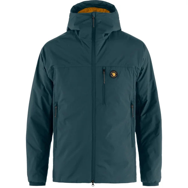 Bergtagen 60 Insulation Jkt M Mustard Yellow-Mountain Blue XS