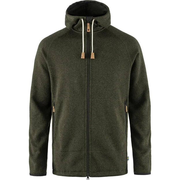 Övik Fleece Hoodie M Dark Grey XS