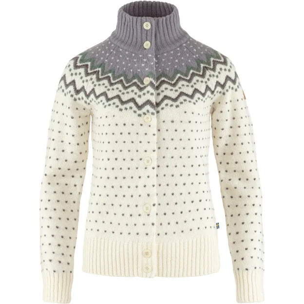 Övik Knit Cardigan W Dark Garnet XXS