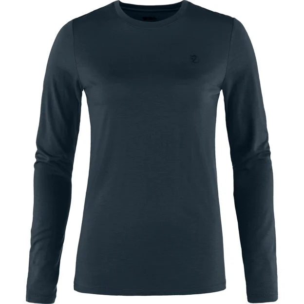 Abisko Wool LS W Dark Navy XXS