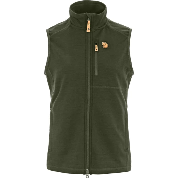 Keb Fleece Vest W Black XXS