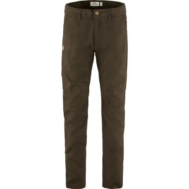 Sörmland Tapered Trousers M Long Dark Olive 44