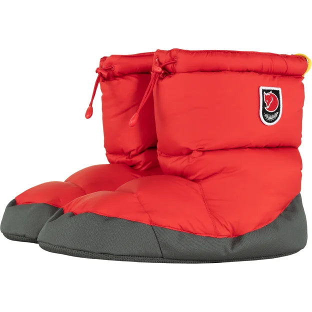 Expedition Down Booties True Red S