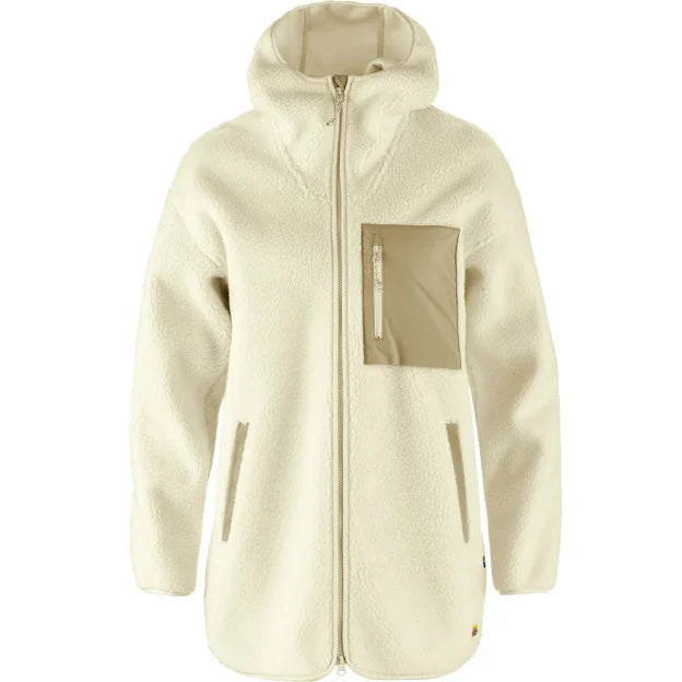 Vardag Pile Fleece Long W Chalk White XXS