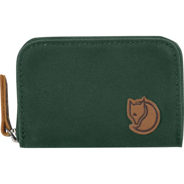 Zip Card Holder Dark Grey One Size