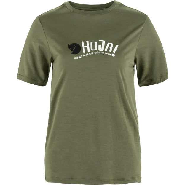 Hoja Wool T-shirt W Dark Navy XXS