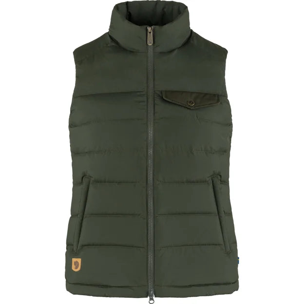 Greenland Down Liner Vest W Black XXS