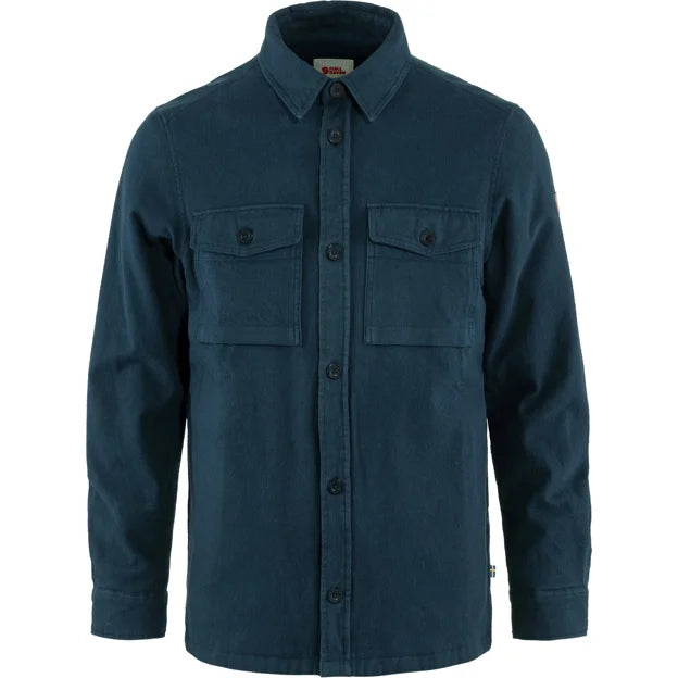 Övik Lite Padded Shirt M Autumn Leaf-Dark Navy XS
