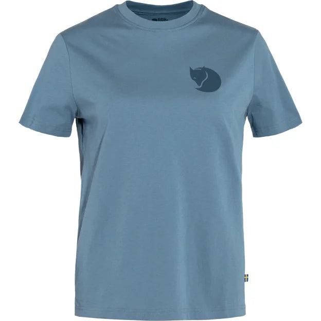 Fox Boxy Logo Tee W Grey-Melange XXS