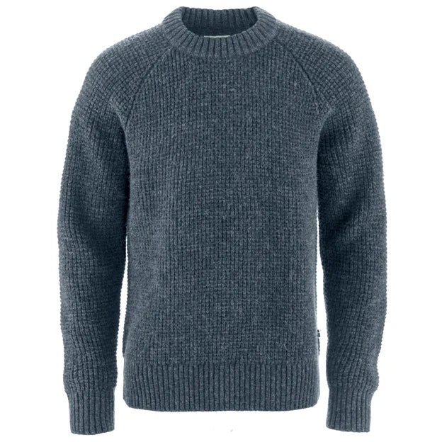 Övik Waffle Knit M Grey-Melange XS
