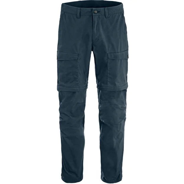 Abisko Hybrid Trail Trs Zip-off M Black 44/REGULAR