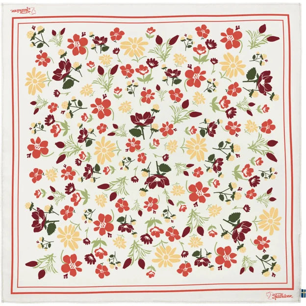 Fjällblomster Bandana Chalk White One Size