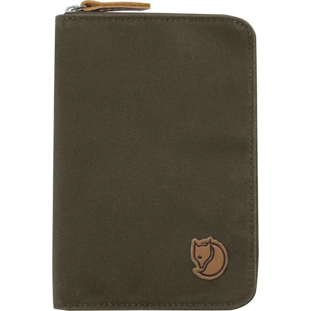 Passport Wallet Dark Grey One Size