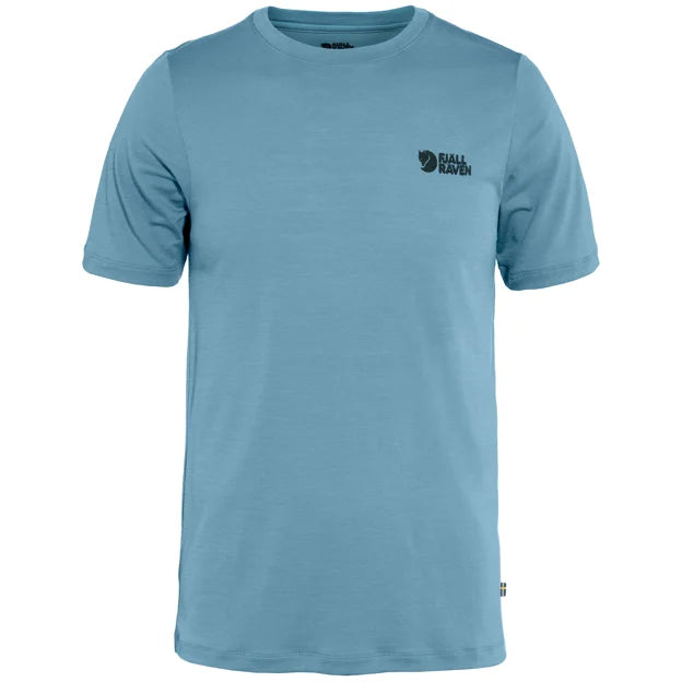 Abisko Wool Logo SS M Dawn Blue XS