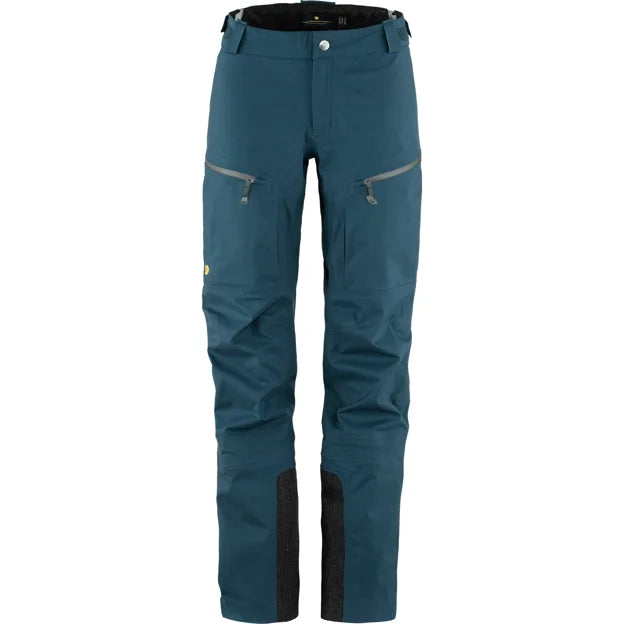 Bergtagen Eco-Shell Trousers W Mountain Blue 34