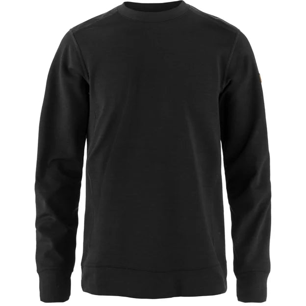 Keb Fleece Crew Neck M Suede Brown XS
