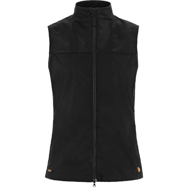 Abisko Vest W Suede Brown XXS