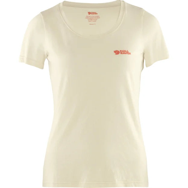 Fjällräven Logo T-shirt W Chalk White XXS