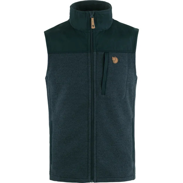 Buck Fleece Vest M Dark Navy XS