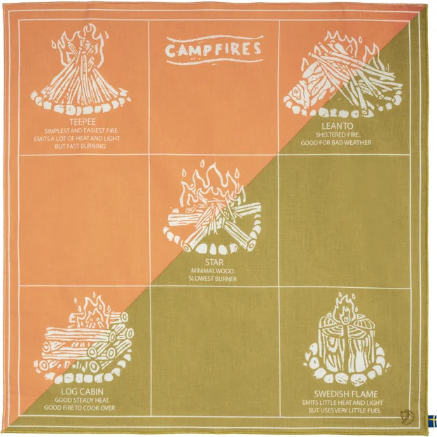 Campfire Bandana Coast Line-Sky One Size