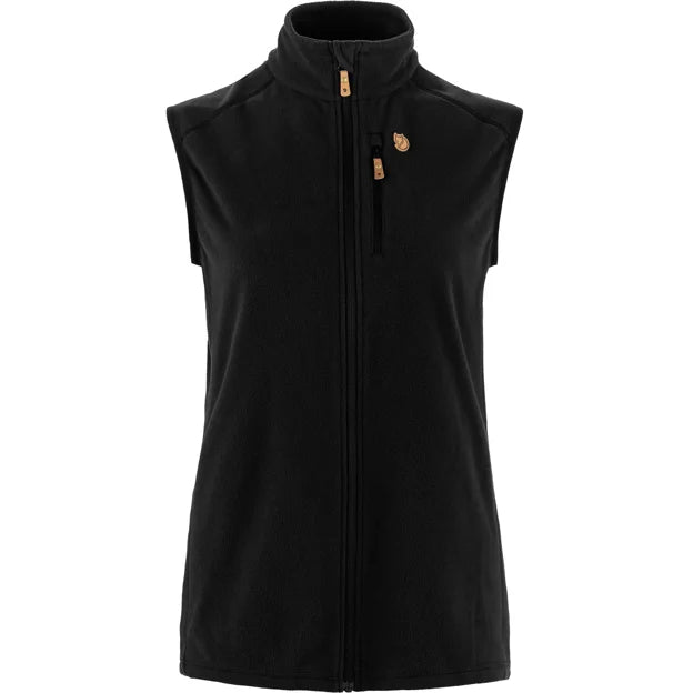 Övik Lite Fleece Vest W Chalk White XXS