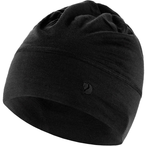Abisko Lite Wool Beanie Basalt One Size