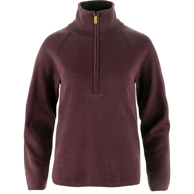 Övik Lite Half Zip W Light Beige XXS