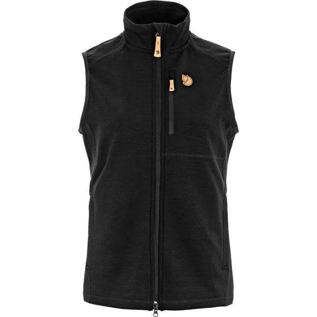 Keb Fleece Vest W Black XXS