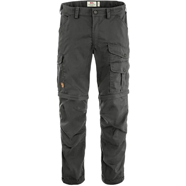 Vidda Pro Lite Zip-off Trs M Dark Grey 44/SHORT